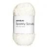 Garn Sparkly Scrubby 50 g hvid iriserende og changerende