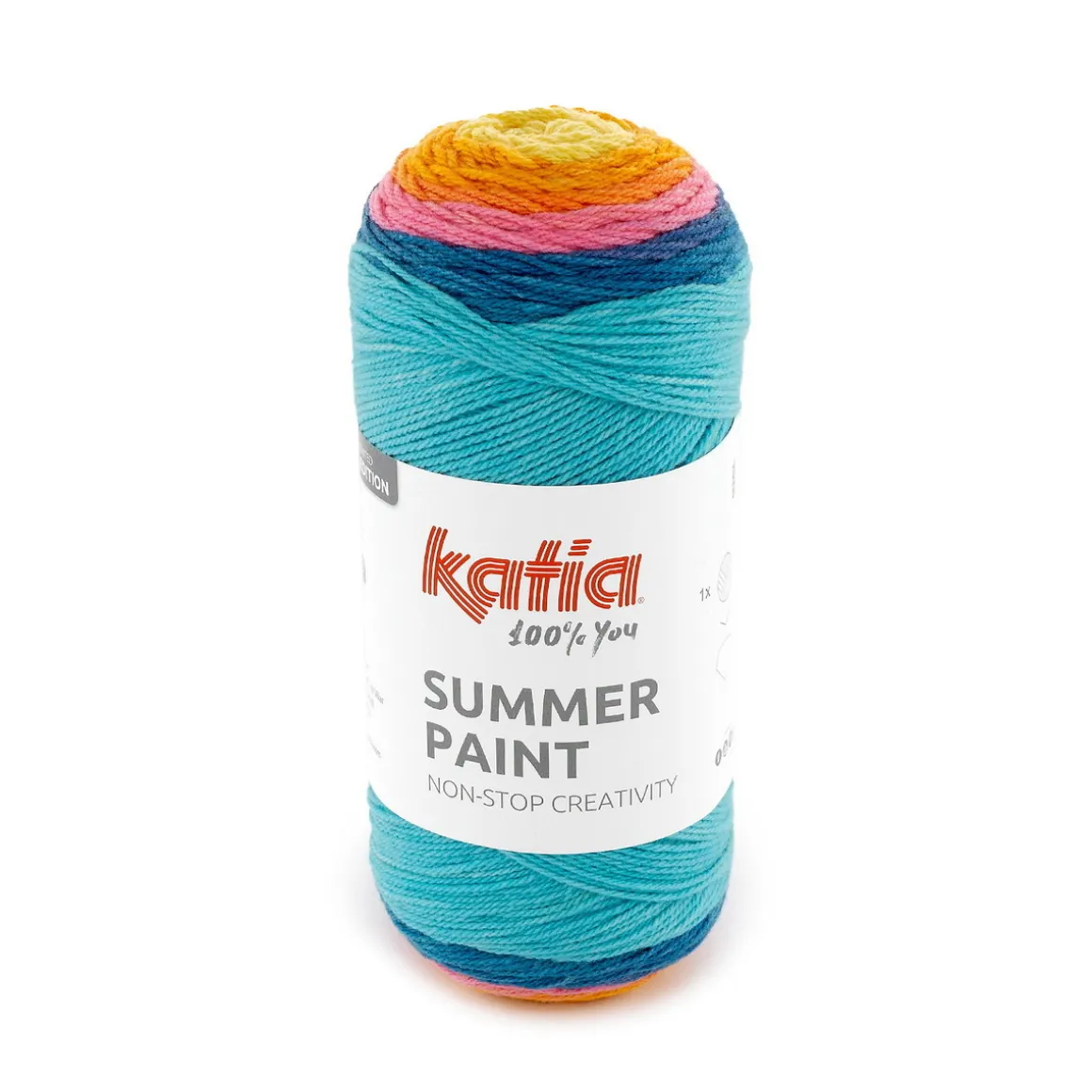 Garn Summer Paint 150g farverig (503 på illustrationen)