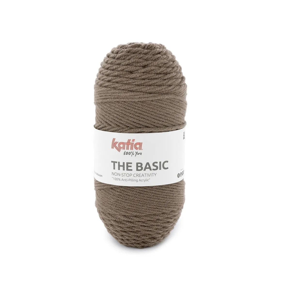 Garn The Basic 50g muldvarpebrun