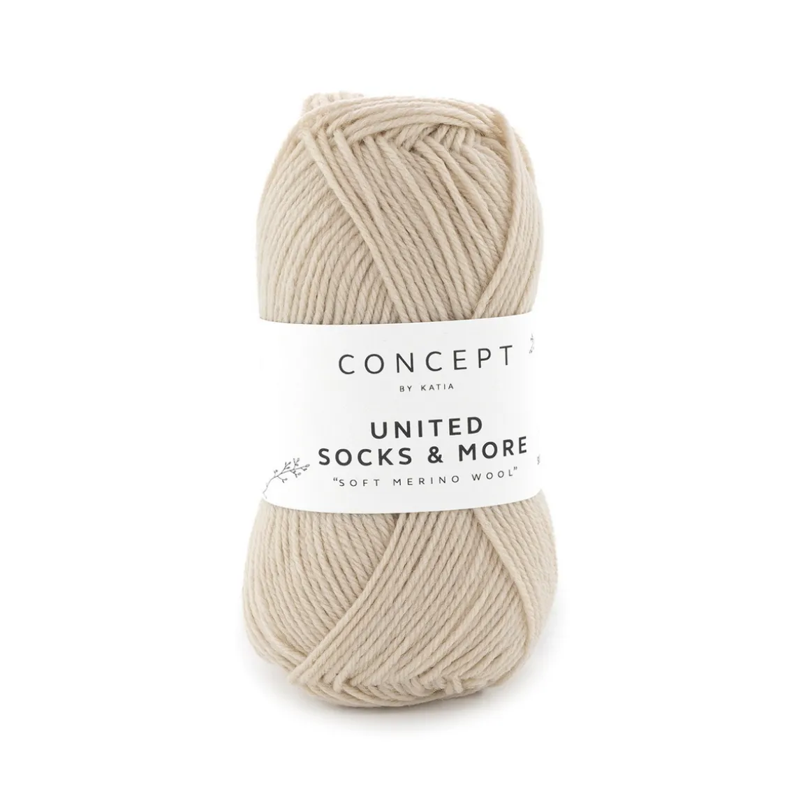 Garn United Socks 25g beige