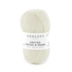 Garn United Socks 25g offwhite