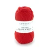 Garn United Socks 25g rød