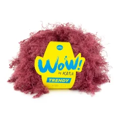 Garn Wow Trendy 100g hindbærrød