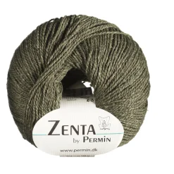 Garn Zenta 50 g grøn