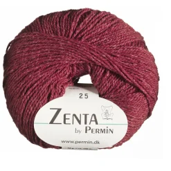 Garn Zenta 50 g rød
