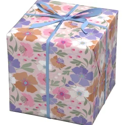 Gavepapir på rulle 10 m×57 cm – en stilfuld og smuk blomstereng