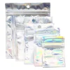 Genlukkelige, iriserende polybags 10 stk. 6×8, 7×10, 8×11, 10×12 og 12×15 cm
