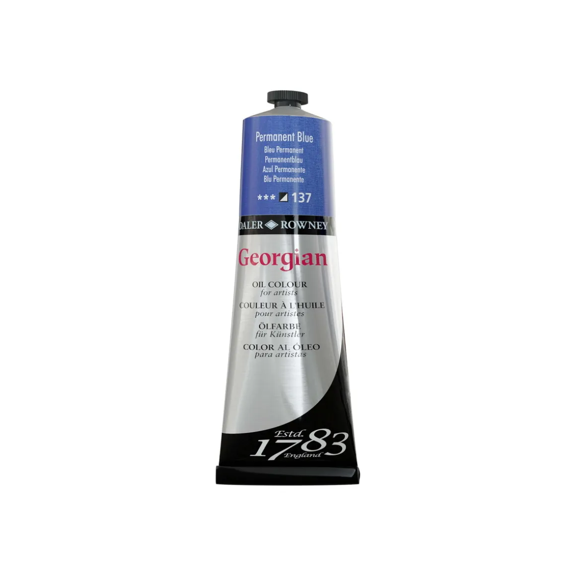 Georgian Oil Colour oliefarve 225 ml Primary Cyan 142