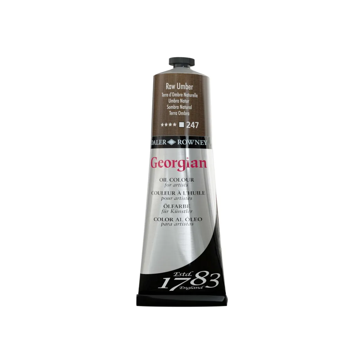 Georgian Oil Colour oliefarve 225 ml Raw Umber 247