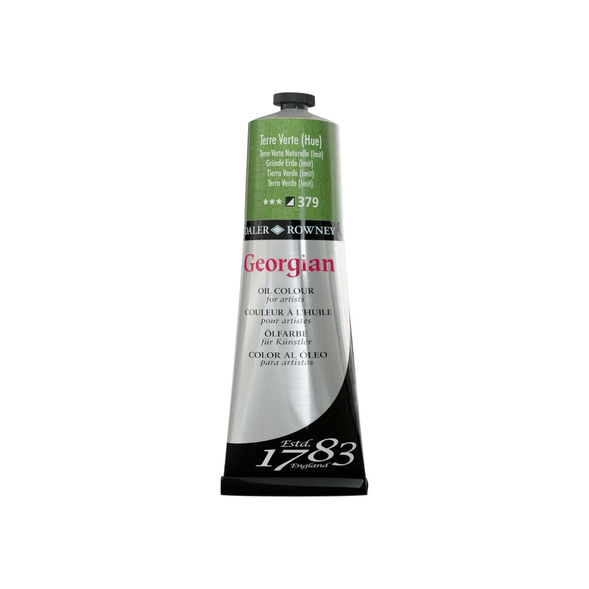 Georgian Oil Colour oliefarve 225 ml Permanent Green Light 347