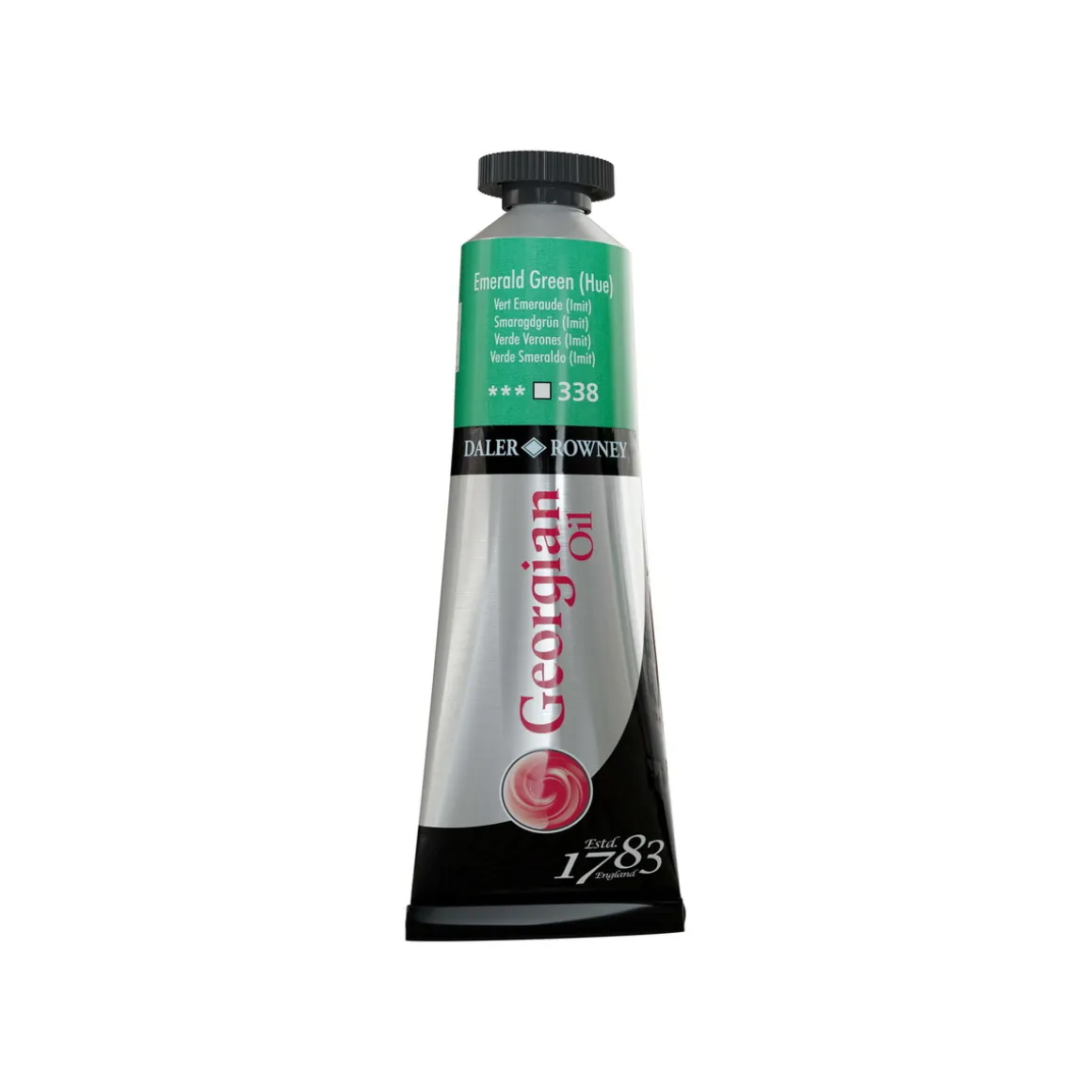 Georgian Oil Colour oliefarve 38 ml Emerald Green Hue 338