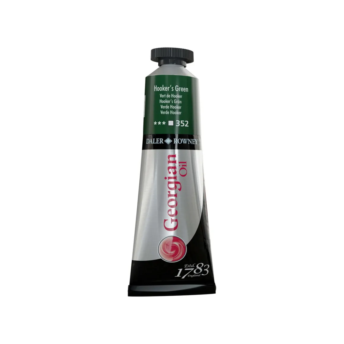 Georgian Oil Colour oliefarve 38 ml Hooker's Green 352