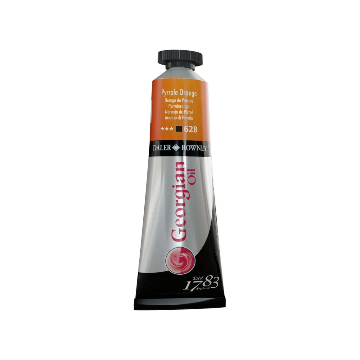 Georgian Oil Colour oliefarve 38 ml Pyrrole Orange 628