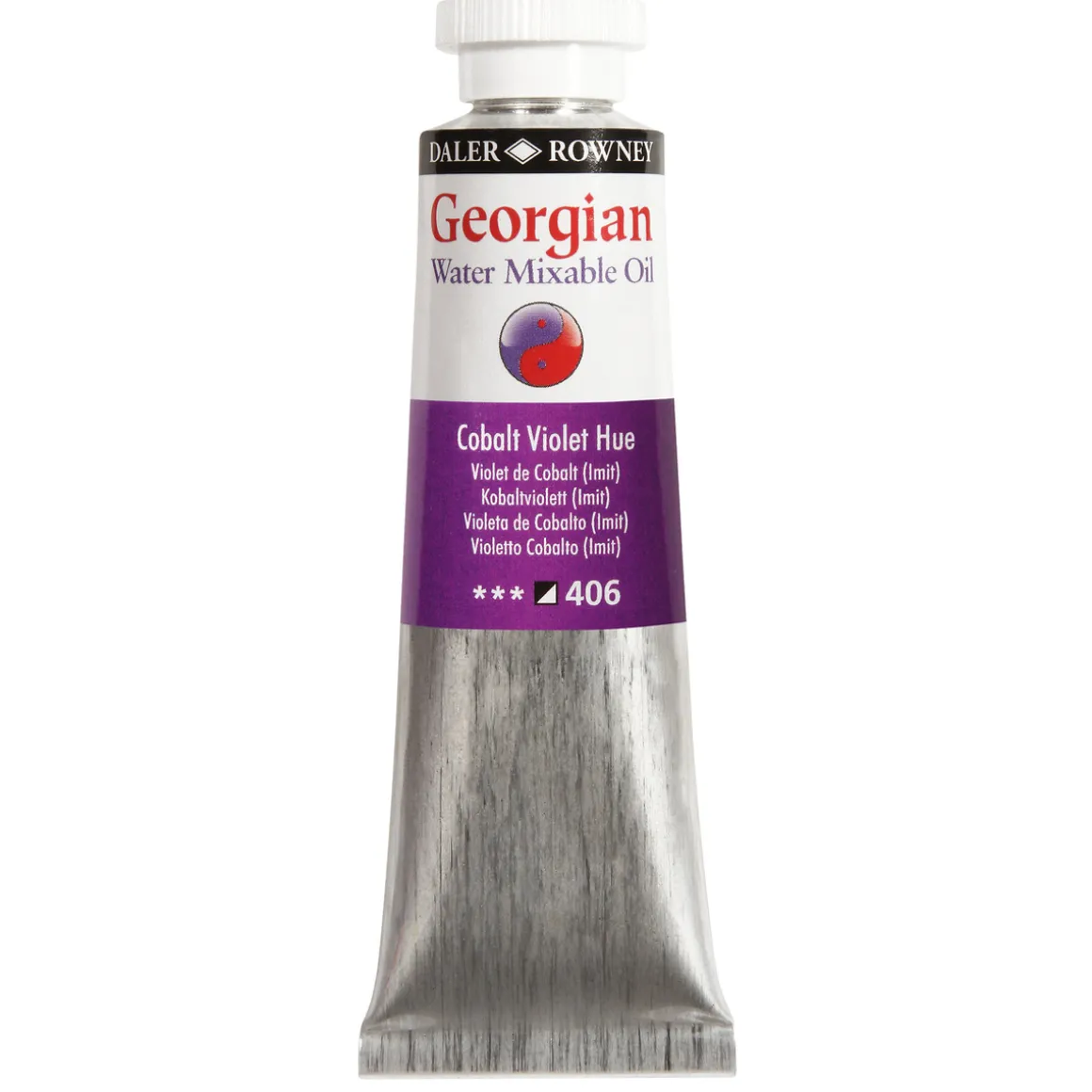 Georgian Water Mixable Oil Colour, vandopløselig oliefarve 37 ml Cobalt Violet Hue 406