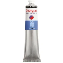 Georgian Water Mixable Oil Colour, vandopløselig oliefarve 200 ml Sky Blue 130