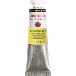 Georgian Water Mixable Oil Colour, vandopløselig oliefarve 37 ml Cadmium Yellow Hue 620