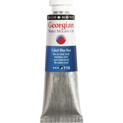 Georgian Water Mixable Oil Colour, vandopløselig oliefarve 37 ml Cobalt Blue Hue 110
