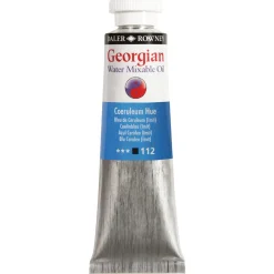 Georgian Water Mixable Oil Colour, vandopløselig oliefarve 37 ml Sky Blue 130