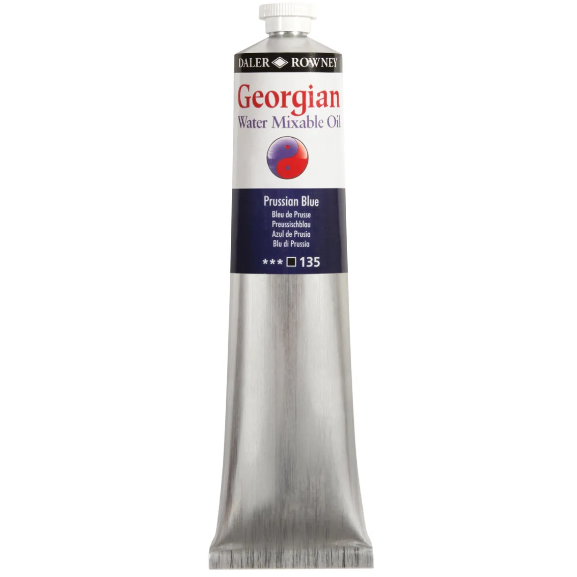 Georgian Water Mixable Oil Colour, vandopløselig oliefarve 200 ml French Ultramarine 123
