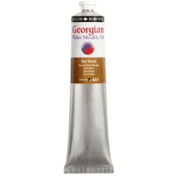 Georgian Water Mixable Oil Colour, vandopløselig oliefarve 200 ml Burnt Sienna 221