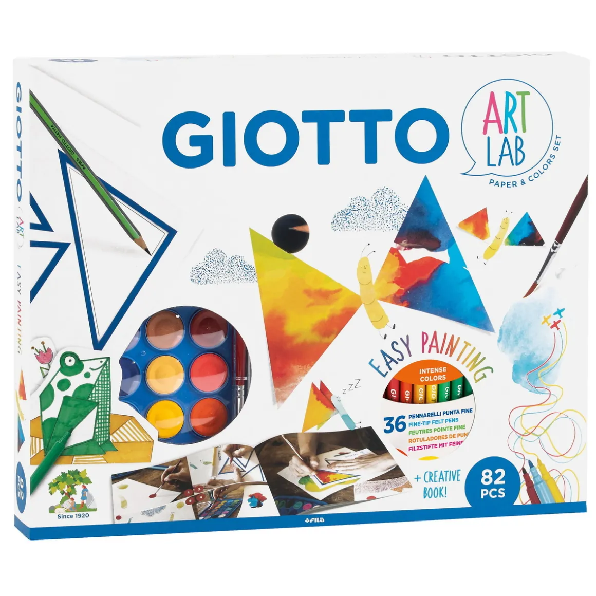 Giotto Art Lab Easy Paint 82p