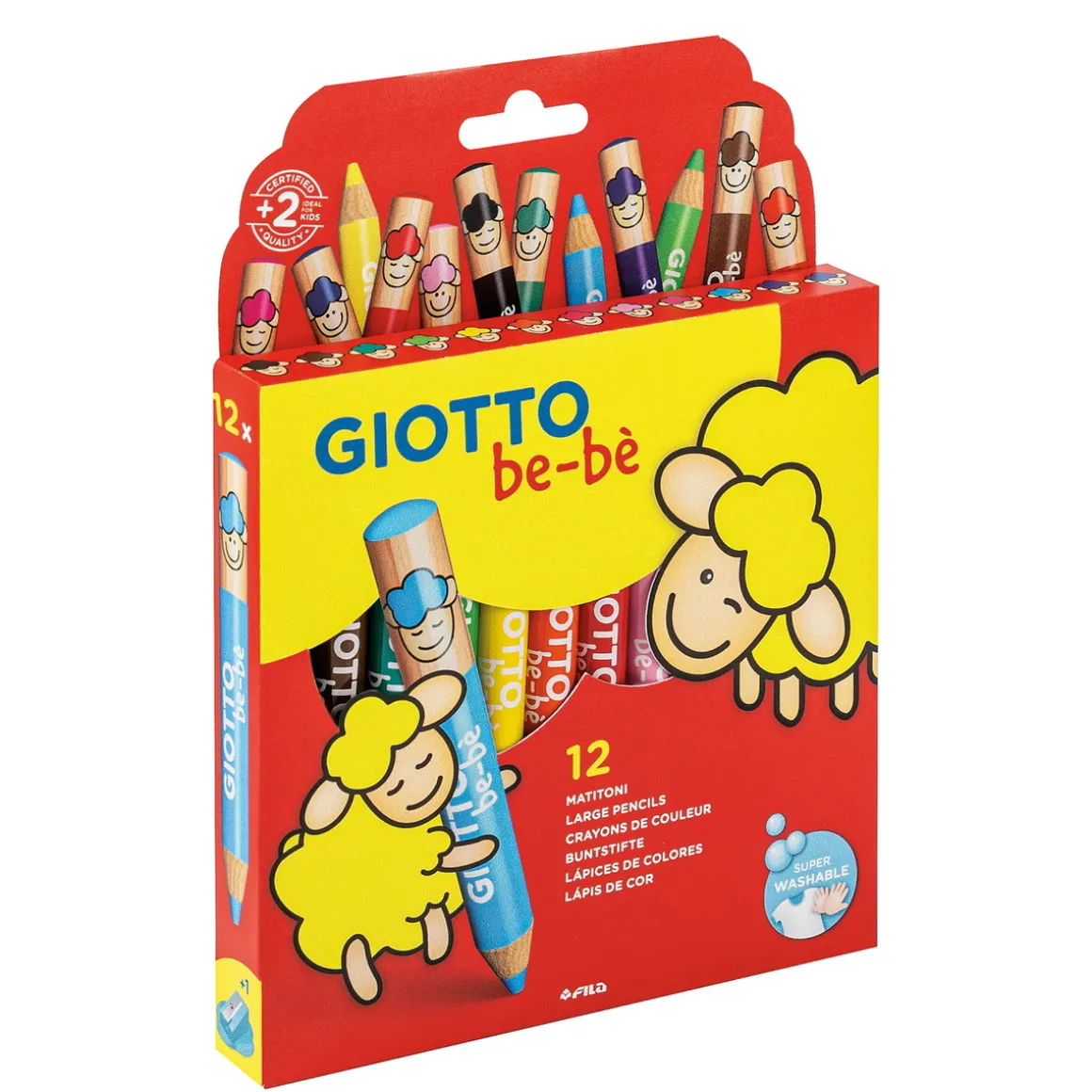 Giotto Be-bè Farveblyanter 12p