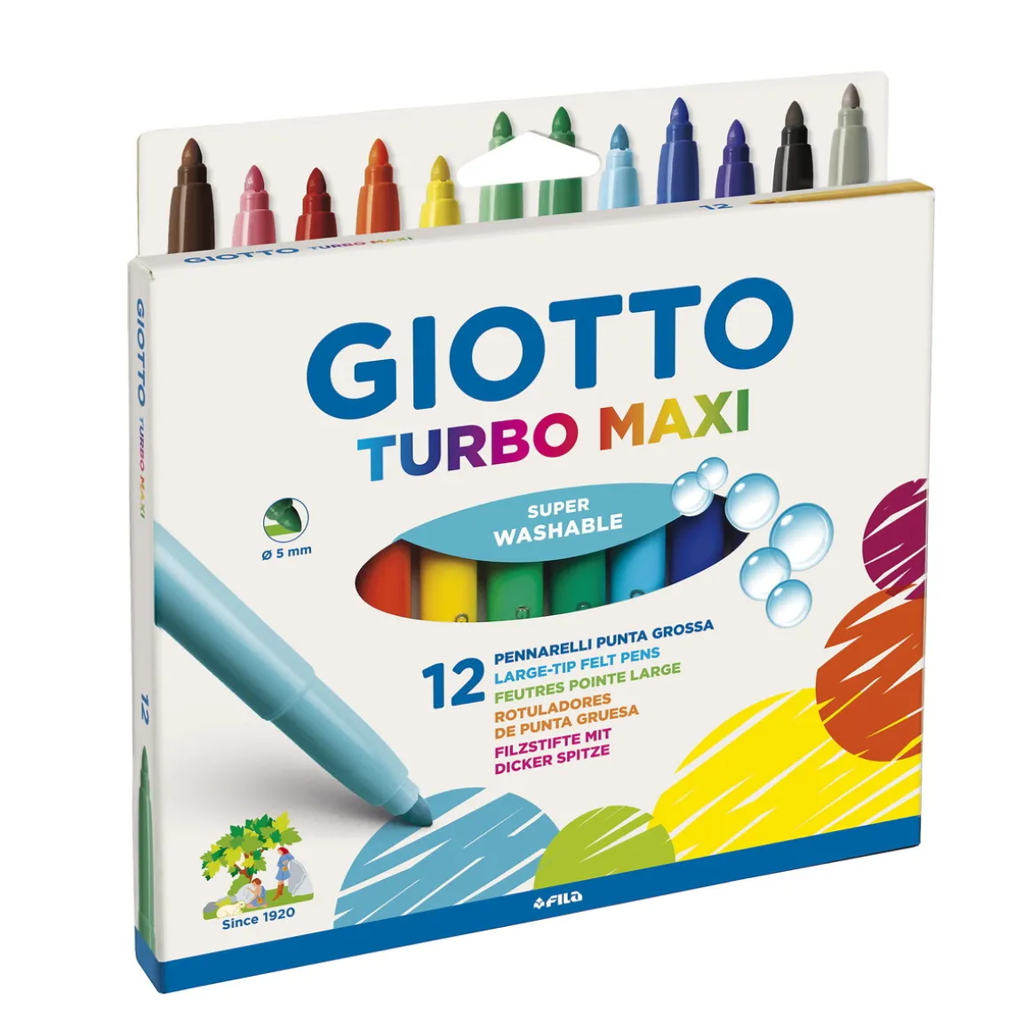 Giotto Turbo Maxi Tusch 12p