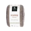 Gjestal Garn Poppis printgarn 50 g brun – graderet garn