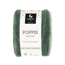Gjestal Garn Poppis printgarn 50 g grøn – graderet garn