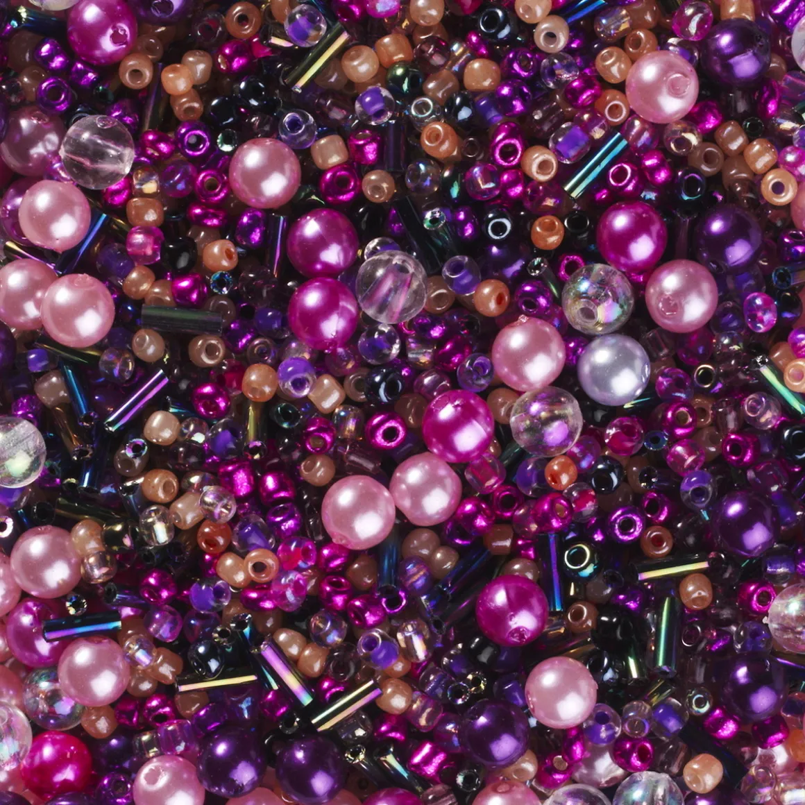 Glasperlemix rosa 120 g