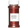 Glitter rød, 70 gram gnistrende glitter fremstillet af >90% cellulose!