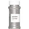 Glitter sølv, 70 gram gnistrende glitter fremstillet af >90% cellulose!