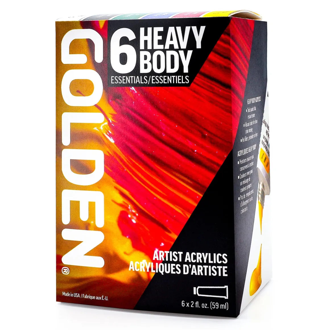 Golden Artist Heavy Body Acrylics Set #976