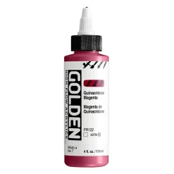 Golden Artist High Flow Acrylics 118 ml – Quinacridone magenta #8540 series 7