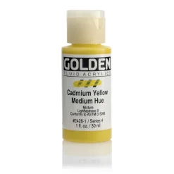 Golden Fluid Acrylics 30 ml - 2428 Cadmium Yellow Medium Hue
