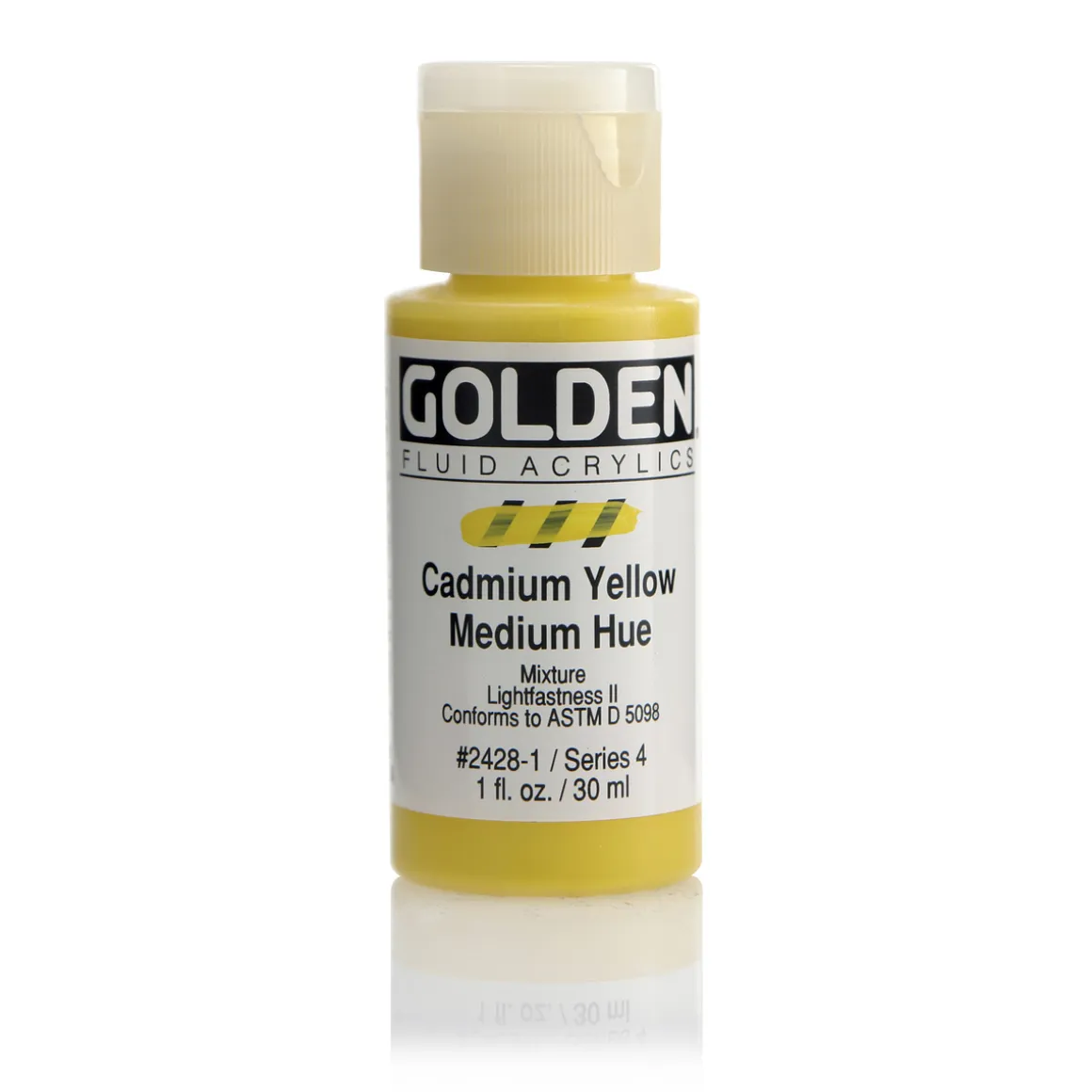 Golden Fluid Acrylics 30 ml - 2428 Cadmium Yellow Medium Hue
