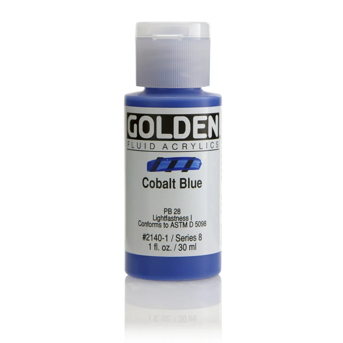 Golden Fluid Acrylics 30 ml - 2140 Cobalt Blue