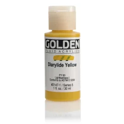 Golden Fluid Acrylics 30 ml - 2147 Diarylide Yellow