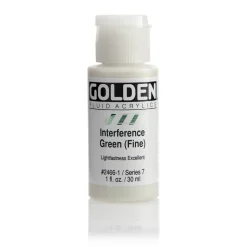 Golden Fluid Acrylics 30 ml - 2466 Interference Green F.