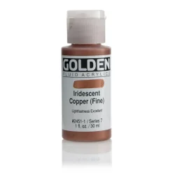 Golden Fluid Acrylics 30 ml - 2451 Iridescent Copper F.