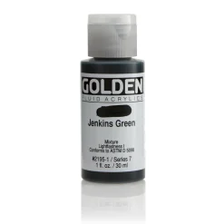 Golden Fluid Acrylics 30 ml - 2195 Jenkins Green