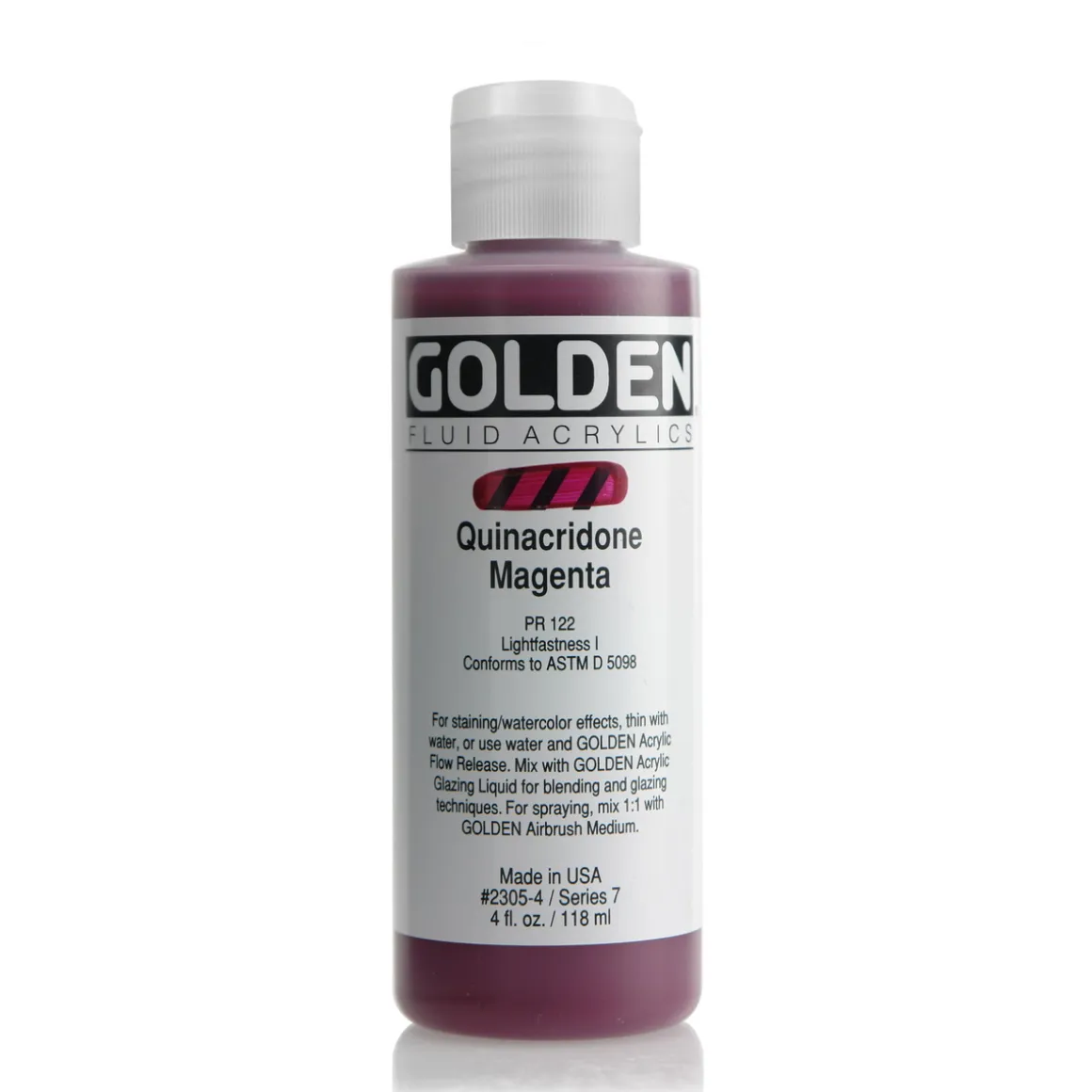Golden Fluid Acrylics 118 ml - 2305 Quinacridone Magenta