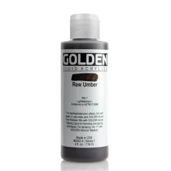 Golden Fluid Acrylics 118 ml - 2350 Raw Umber