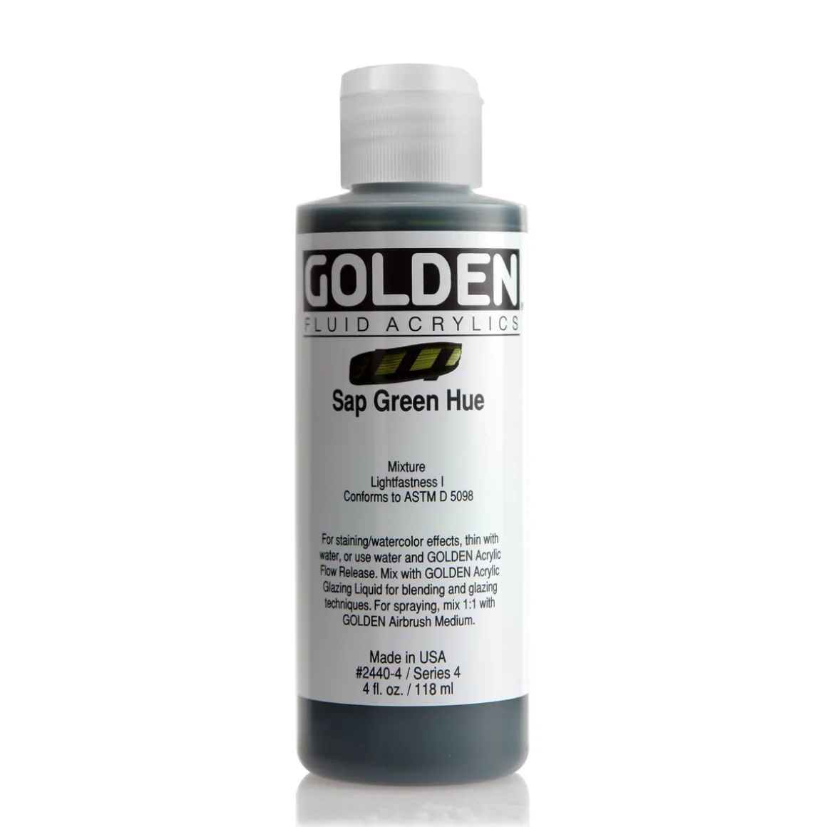 Golden Fluid Acrylics 118 ml - 2440 Sap Green Hue