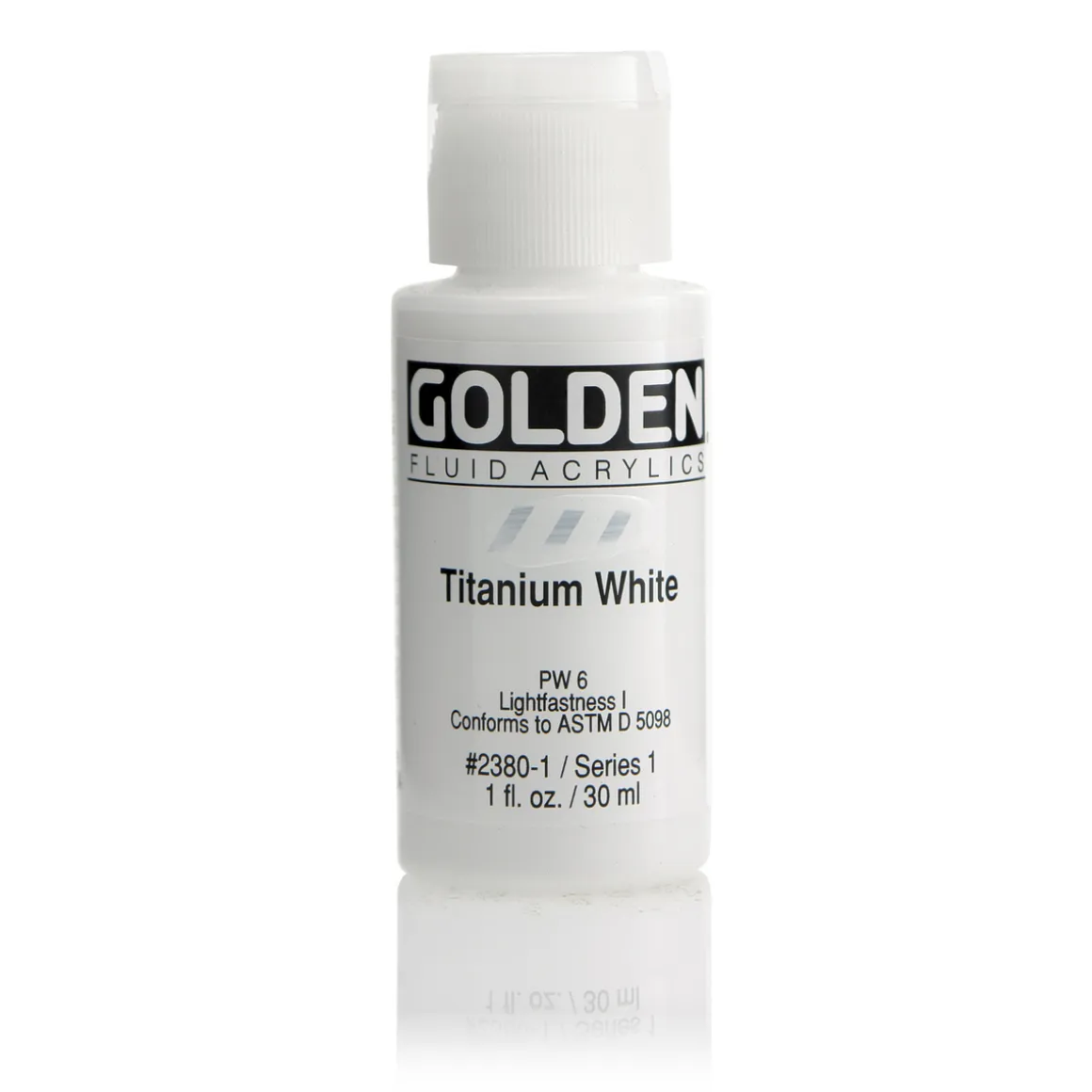 Golden Fluid Acrylics 30 ml - 2380 Titanium White