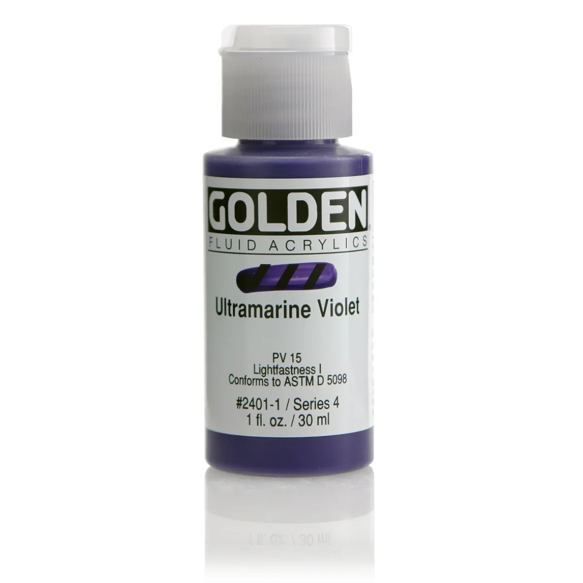 Golden Fluid Acrylics 30 ml - 2401 Ultramarine Violet