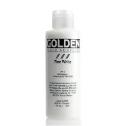 Golden Fluid Acrylics 118 ml - 2415 Zinc White