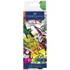 Goldfaber Aqua Dual Marker Set Graffiti – 6 penne med vilde farver