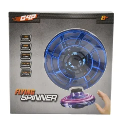 G4P Flying Spinner – en utroligt sjov flyvende disk, boomerang og UFO! Ø8 cm