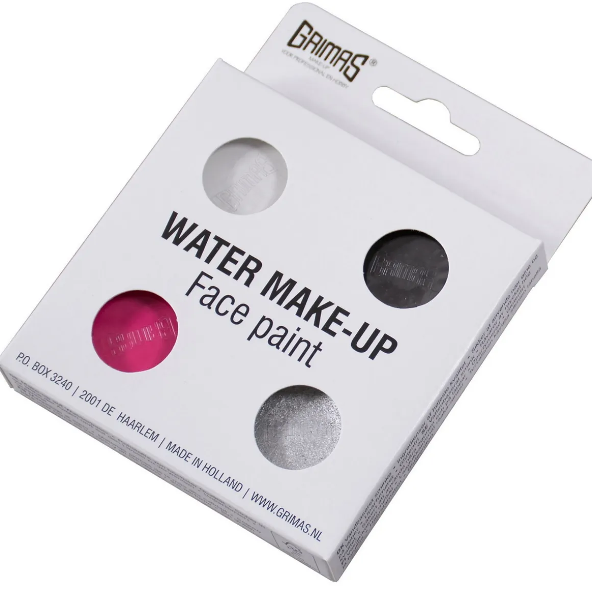 Grimas Make-Up Fantasy – 4 vandbaserede ansigtsfarver til halloween og fastelavn!